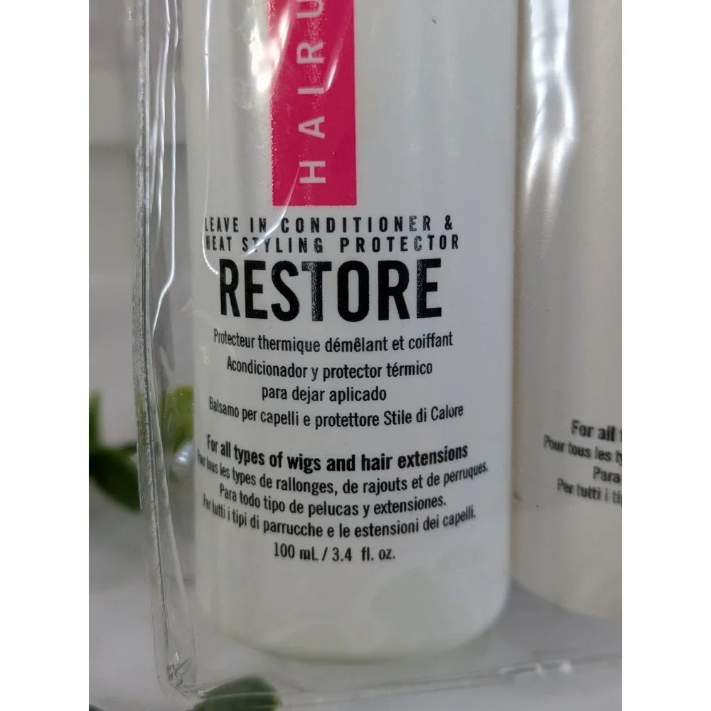 NEW!🚨Hairuwear Essential Travel Kit Hair Products Cleanse Restore Shape 3.4oz